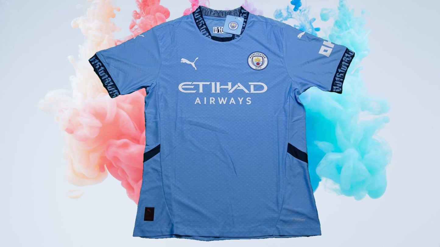 Haaland 2024/25 Manchester City Home Shirt – Puma Jersey