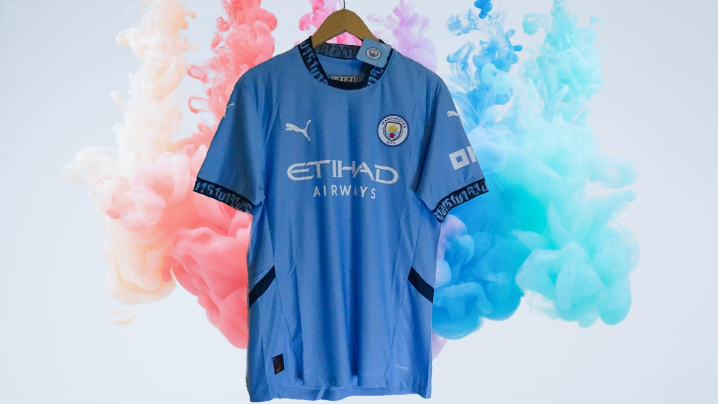 Haaland 2024/25 Manchester City Home Shirt – Puma Jersey