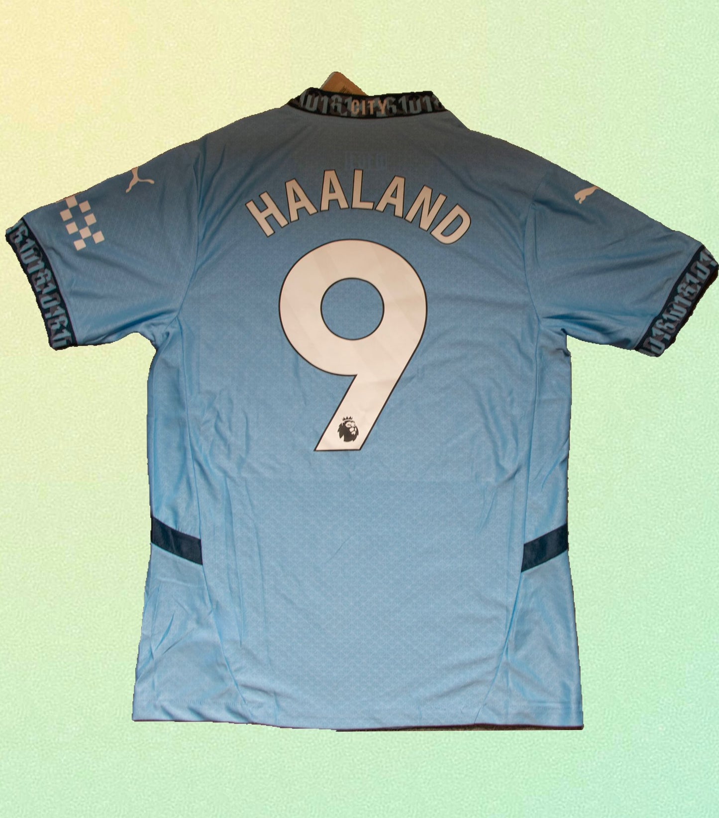 Haaland 2024/25 Manchester City Home Shirt – Puma Jersey