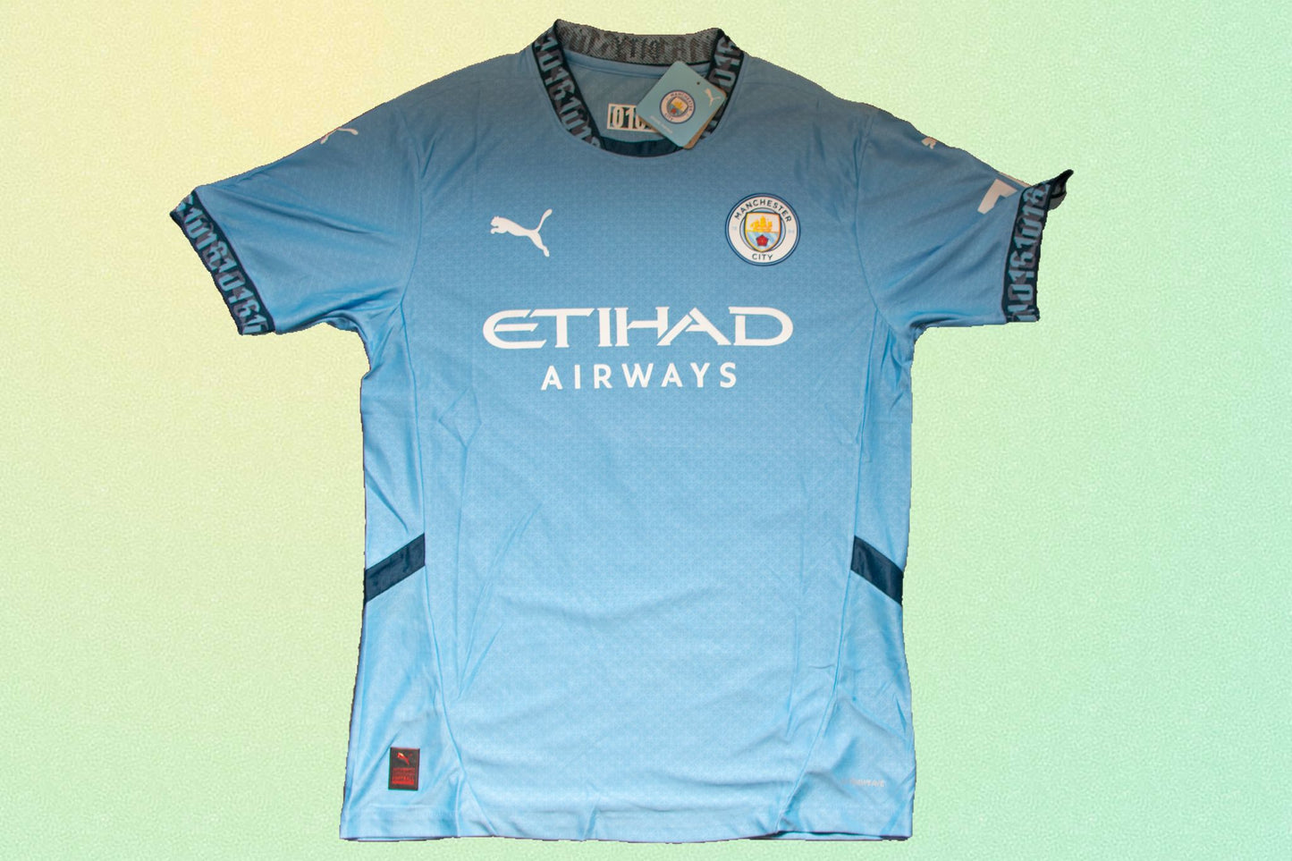 Haaland 2024/25 Manchester City Home Shirt – Puma Jersey